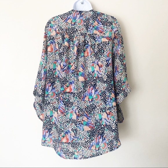 Floral Batwing Kimono - Picture 2 of 2